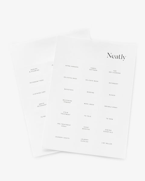Laundry Label Set
