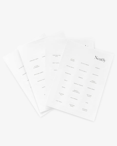 Playroom Label Set