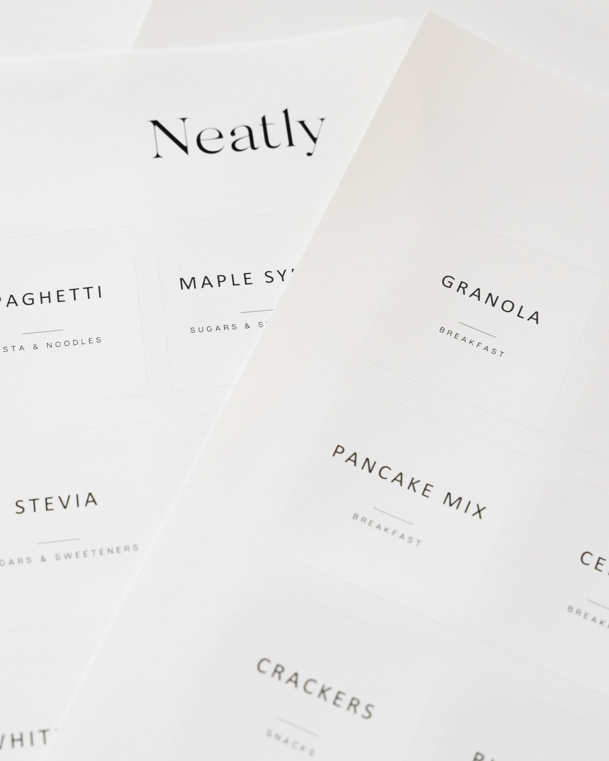 Pantry Label Set