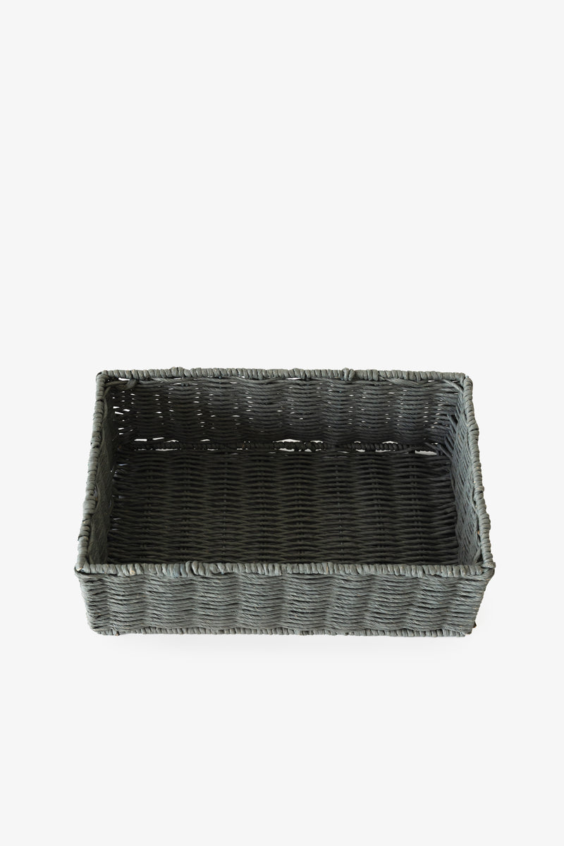 Paper Rope Basket | Grey