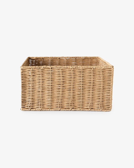 Paper Rope Basket Set | Large + Medium