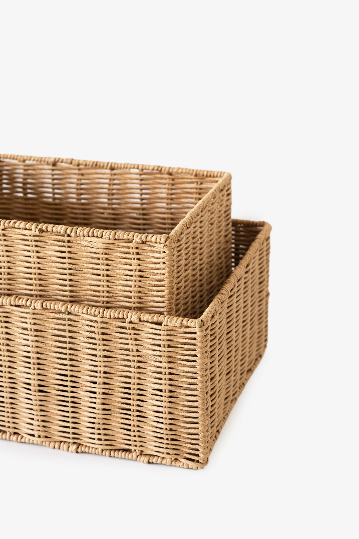 Paper Rope Basket Set | Large + Medium